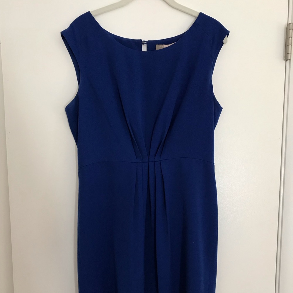 Royal blue dress